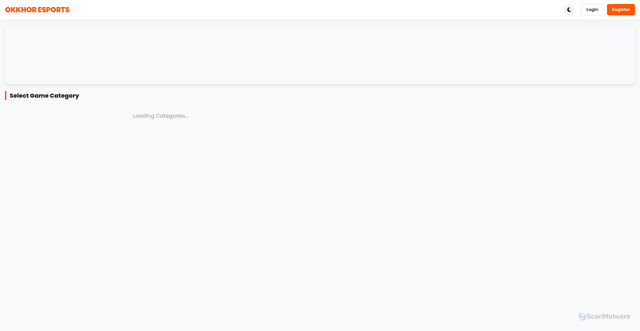 Security scan screenshot of https://okkhoresport-0p8y3m8o26.edgeone.app/