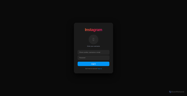 Security scan screenshot of https://instagram-ssew.vercel.app/