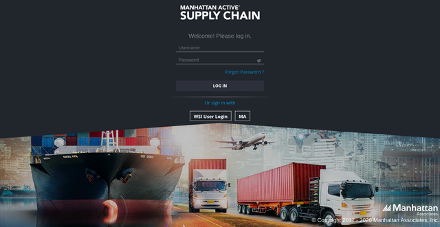 Security scan screenshot of https://whspp.sce.manh.com