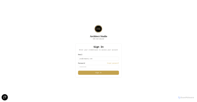 Security scan screenshot of http://cegsalesstudio.com/