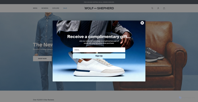 Security scan screenshot of https://wolfandshepherd.com