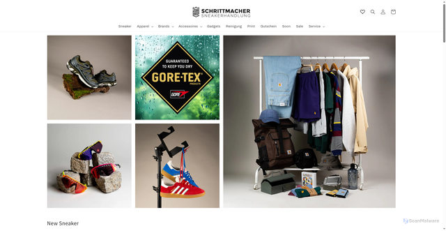 Security scan screenshot of https://www.schrittmacher-shop.com