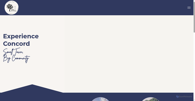 Security scan screenshot of https://cityofconcordga.gov/