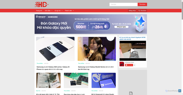 Security scan screenshot of https://www.hdvietnam.ai