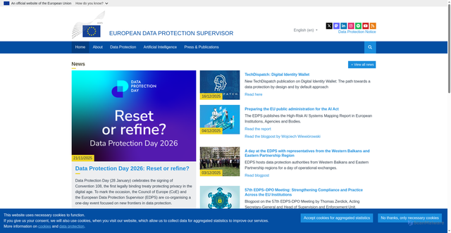 Security scan screenshot of https://www.edps.europa.eu/_en