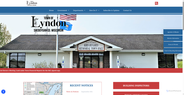 Security scan screenshot of https://lyndonshebcowi.gov/