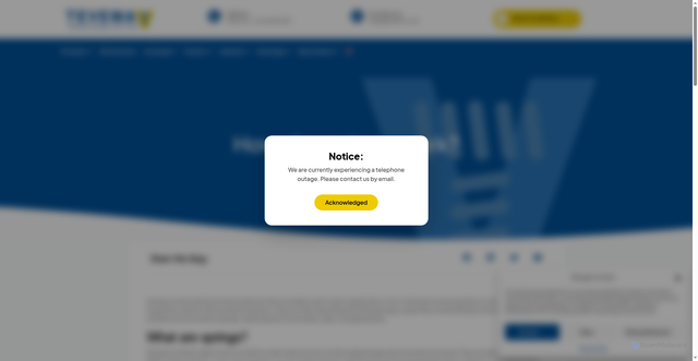 Security scan screenshot of https://www.tevema.com/how-do-springs-work/
