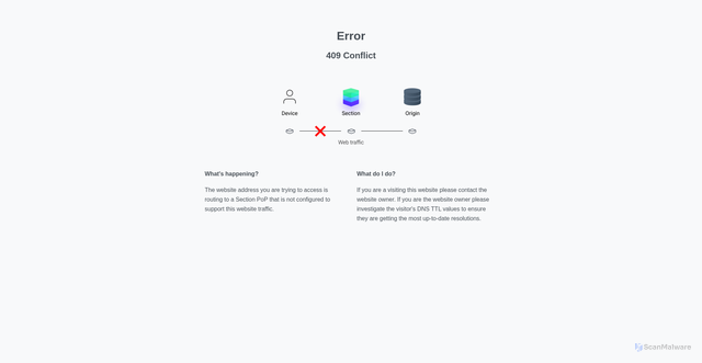 Security scan screenshot of https://lmn-lax-k1.ep.section.io