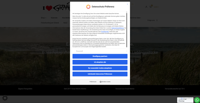 Security scan screenshot of https://ilovegraalmueritz.de