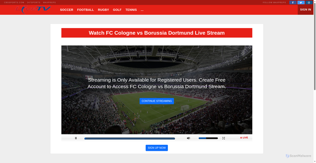 Security scan screenshot of https://ssead.mnit.mn.gov/video/gft/video-fc-cologne-v-borussia-dortmund-liv-now-hsf-01.html