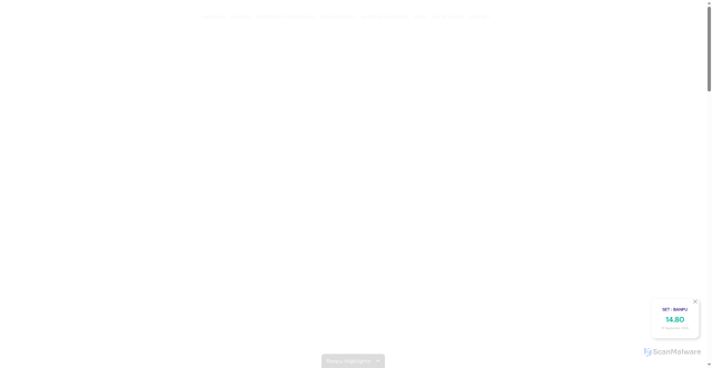 Security scan screenshot of https://www.banpu.co.th