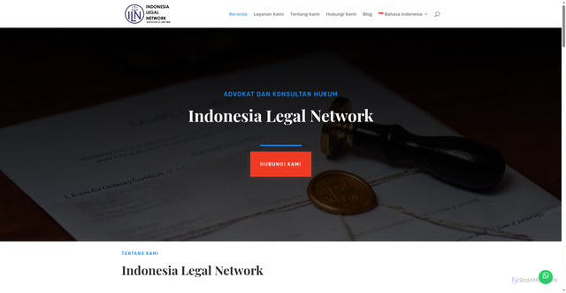 Security scan screenshot of http://litigasipajak.id/