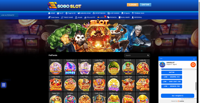 Security scan screenshot of https://sogodex.sbs/desktop/game/slot/fatpanda