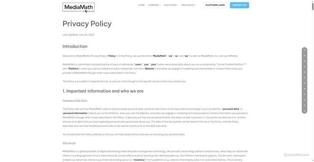 Security scan screenshot of https://pixel.mathtag.com/