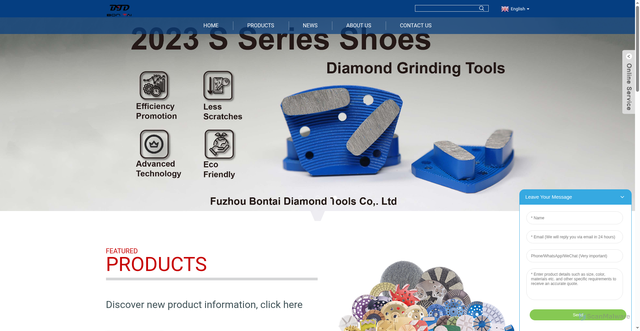 Security scan screenshot of https://bontai-diamondtools.com