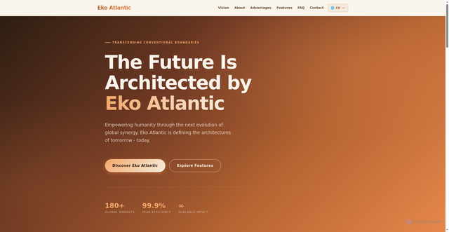 Security scan screenshot of https://ekoatlantic.net/