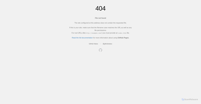 Security scan screenshot of https://analytics.githubassets.com