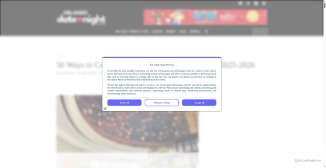 Security scan screenshot of https://www.orlandodatenightguide.com/new-years-eve-in-orlando-17951/