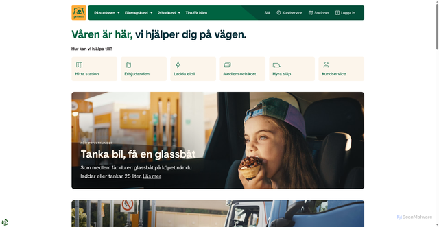 Security scan screenshot of https://Preem.se