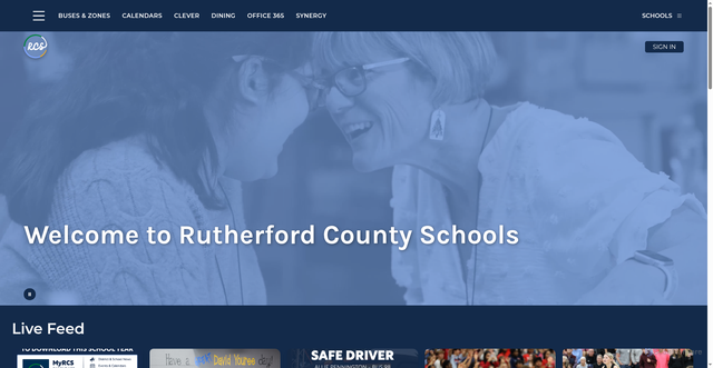 Security scan screenshot of https://rcschools.net/