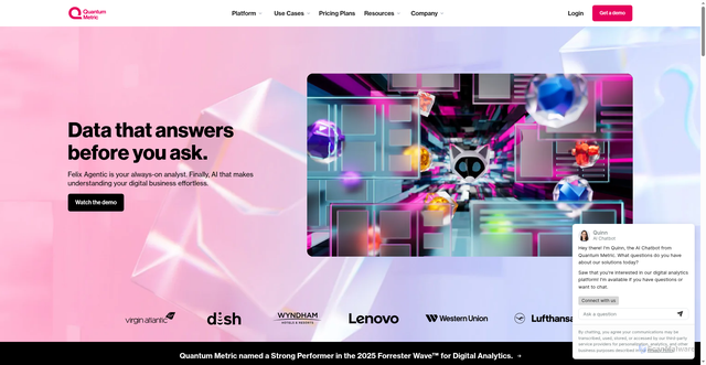 Security scan screenshot of https://cdn.quantummetric.com