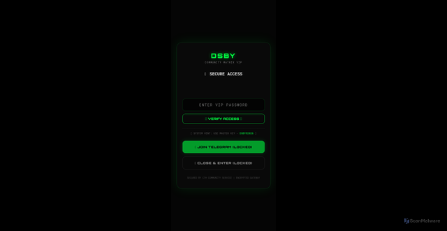 Security scan screenshot of https://dsbyvippanel1-6yup5969kk.edgeone.app/