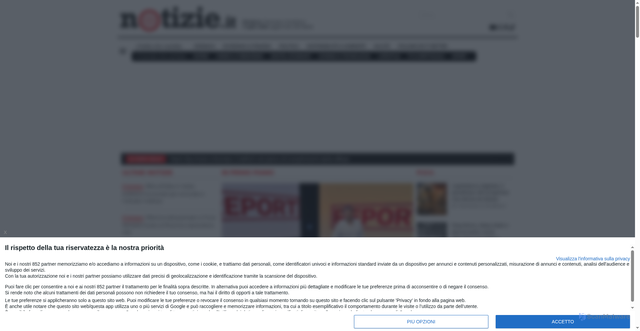 Security scan screenshot of https://www.notizie.it/