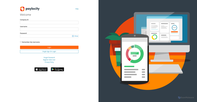 Security scan screenshot of https://recruiting.paylocity.com
