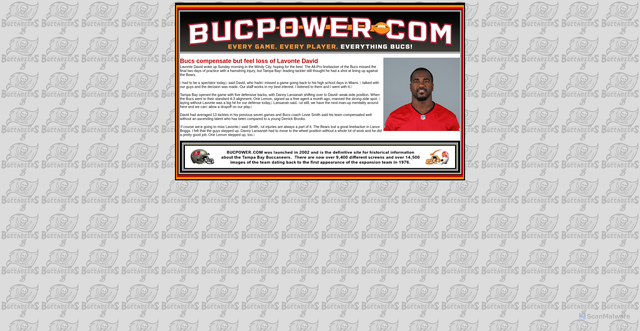 Security scan screenshot of https://www.bucpower.com/1114david.html