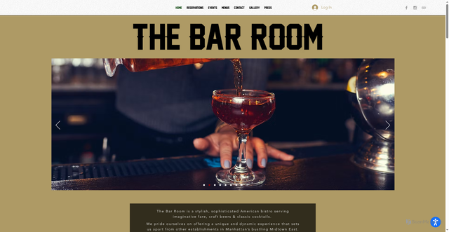 Security scan screenshot of https://www.thebarroomnyc.com/