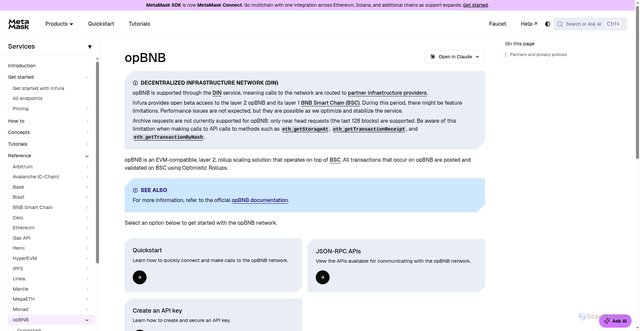 Security scan screenshot of http://metamask-docs-4q672pqsp-consensys-ddffed67.vercel.app/services/reference/opbnb/