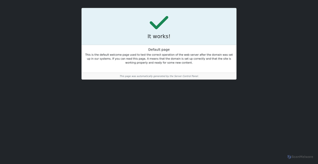 Security scan screenshot of https://garteus.se