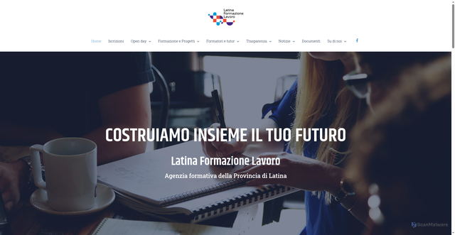 Security scan screenshot of https://www.latinaformazione.it/