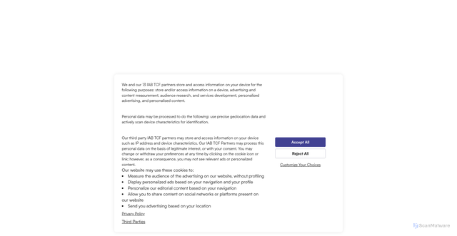 Security scan screenshot of https://www.ciodive.com/news/IBM-earnings-Q3-2025-arvind-krishna/803676/