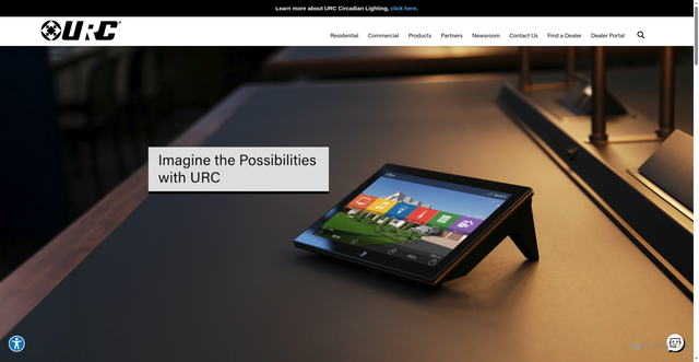 Security scan screenshot of https://www.urc-automation.com/