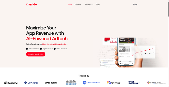 Security scan screenshot of https://crackle.co.in