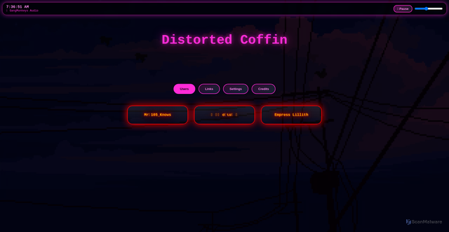 Security scan screenshot of https://destortedcoffinroster-d3ajutyaog.edgeone.dev/