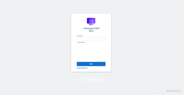 Security scan screenshot of https://cn1506.awmdm.com