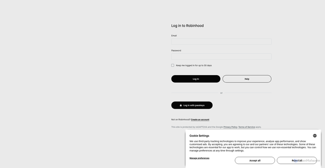 Security scan screenshot of https://applink.robinhoodapp.hotelema.rs/login?c_ds_na=s2jBDB4JvtbCiOBGTYdAcyXybEoTNpkrbitPnM2HLh&c_ds_no=text%2Fhtml%2Capplication%2Fxhtml%2Bxml%2Capplication%2Fxml%3Bq%3D0.9%2Cimage%2Favif%2Cimage%2Fwebp%2Cimage%2Fapng%2C%2A%2F%2A%3Bq%3D0.8%2Capplication%2Fsigned-exchange%3Bv%3Db3%3Bq%3D0.7
