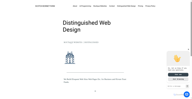 Security scan screenshot of https://scotchbonnetfarm.com/