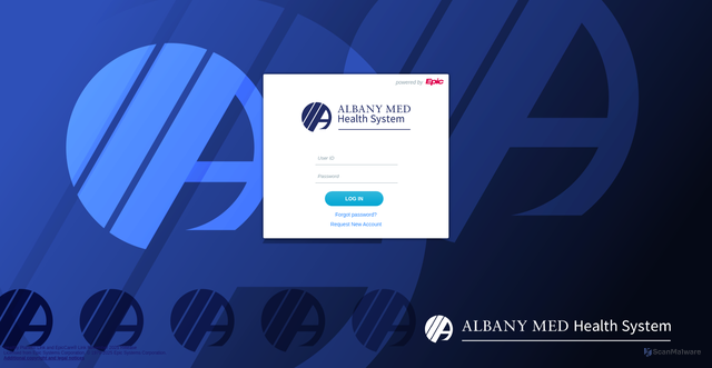 Security scan screenshot of https://carelink.albanymed.org