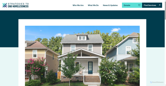 Security scan screenshot of https://strategiestoendhomelessness.org/seniors-are-losing-their-homes-heres-why/