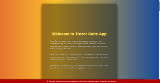 Security scan screenshot of http://aapsuite.pages.dev/