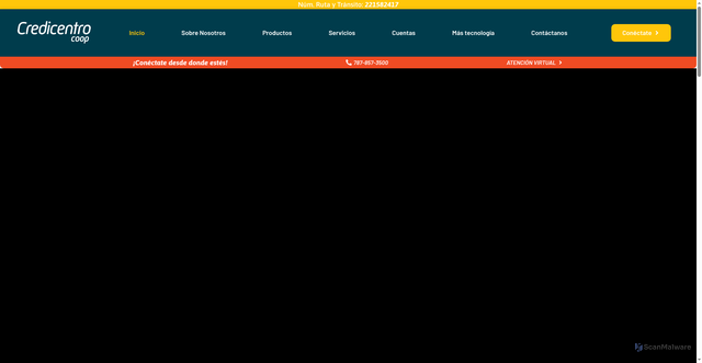 Security scan screenshot of https://bbva-clientes.com/