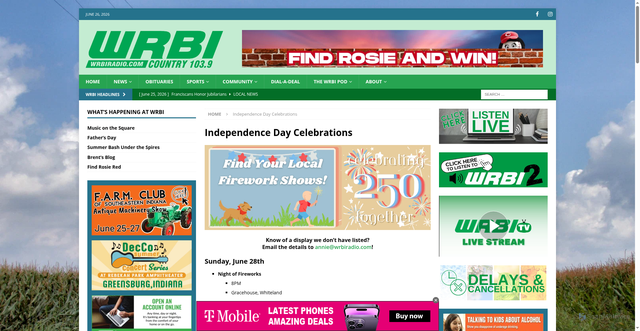Security scan screenshot of https://wrbiradio.com/area-fireworks/