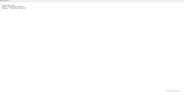 Security scan screenshot of https://content-api.apps.playnetwork.com