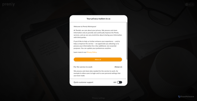 Security scan screenshot of https://apicdn.prenly.com/