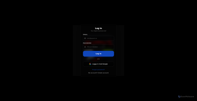 Security scan screenshot of https://receiptbuilder.se