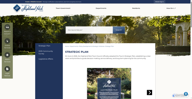 Security scan screenshot of https://www.hptx.org/1035/Strategic-Plan