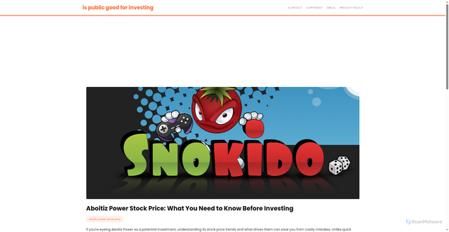 Security scan screenshot of https://kanvasmotionworks-dpdlrkac2dle.edgeone.app/aboitiz-power-stock-price.html